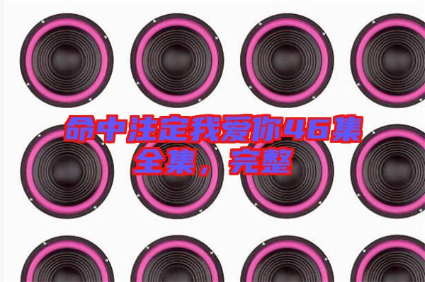 命中注定我愛(ài)你46集全集,完整