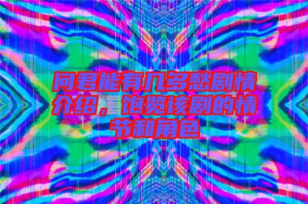 問君能有幾多愁劇情介紹,飽覽該劇的情節(jié)和角色