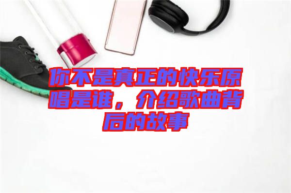 你不是真正的快樂(lè)原唱是誰(shuí)，介紹歌曲背后的故事