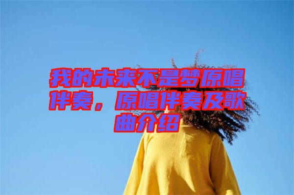 我的未來(lái)不是夢(mèng)原唱伴奏,原唱伴奏及歌曲介紹
