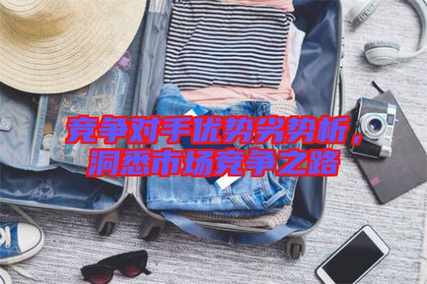 競(jìng)爭(zhēng)對(duì)手優(yōu)勢(shì)劣勢(shì)析,洞悉市場(chǎng)競(jìng)爭(zhēng)之路