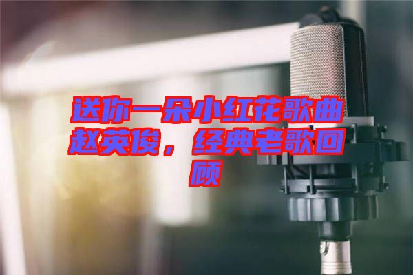 送你一朵小紅花歌曲趙英俊，經典老歌回顧
