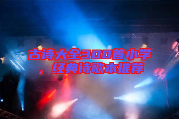 古詩(shī)大全300首小學(xué),經(jīng)典詩(shī)歌本推薦