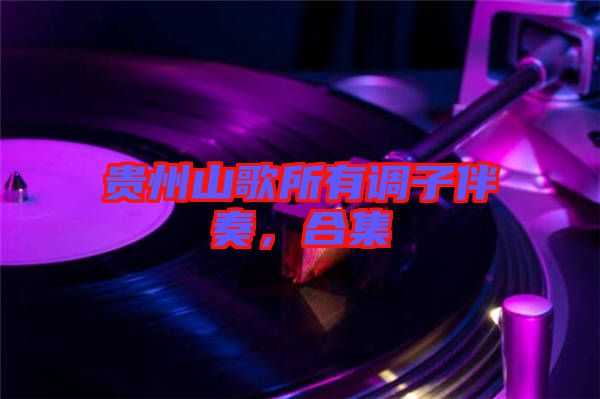 貴州山歌所有調子伴奏,合集