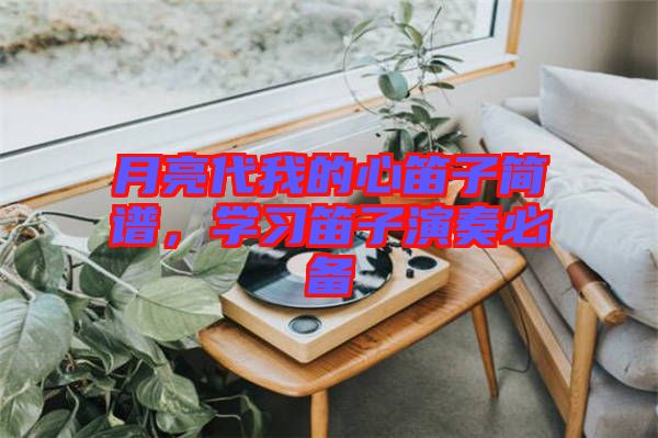 月亮代我的心笛子簡譜,學習笛子演奏必備
