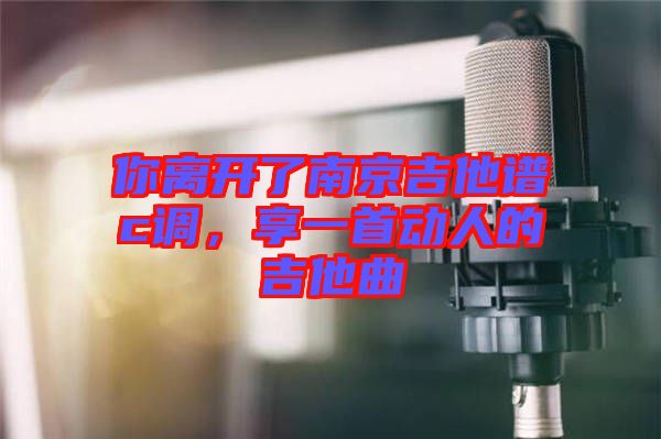 你離開了南京吉他譜c調，享一首動人的吉他曲