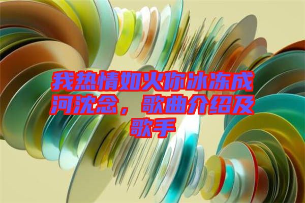 我熱情如火你冰凍成河沈念,歌曲介紹及歌手