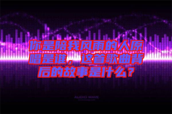 你是陪我風(fēng)雨的人原唱是誰(shuí)，這首歌曲背后的故事是什么？