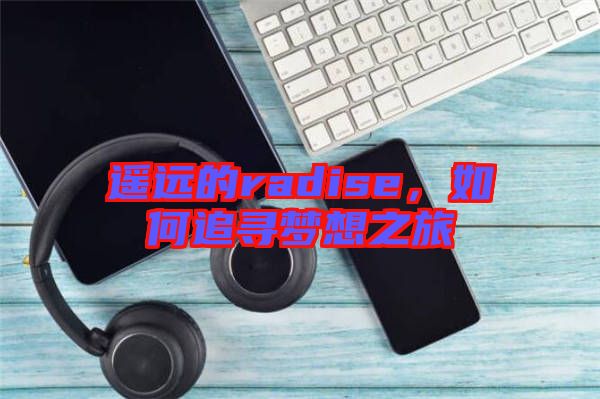 遙遠的radise,如何追尋夢想之旅