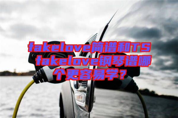 fakelove簡譜和TS fakelove鋼琴譜哪個更容易學(xué)?