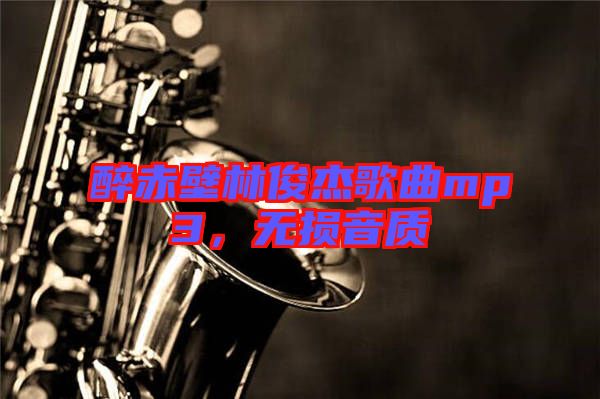 醉赤壁林俊杰歌曲mp3,無(wú)損音質(zhì)